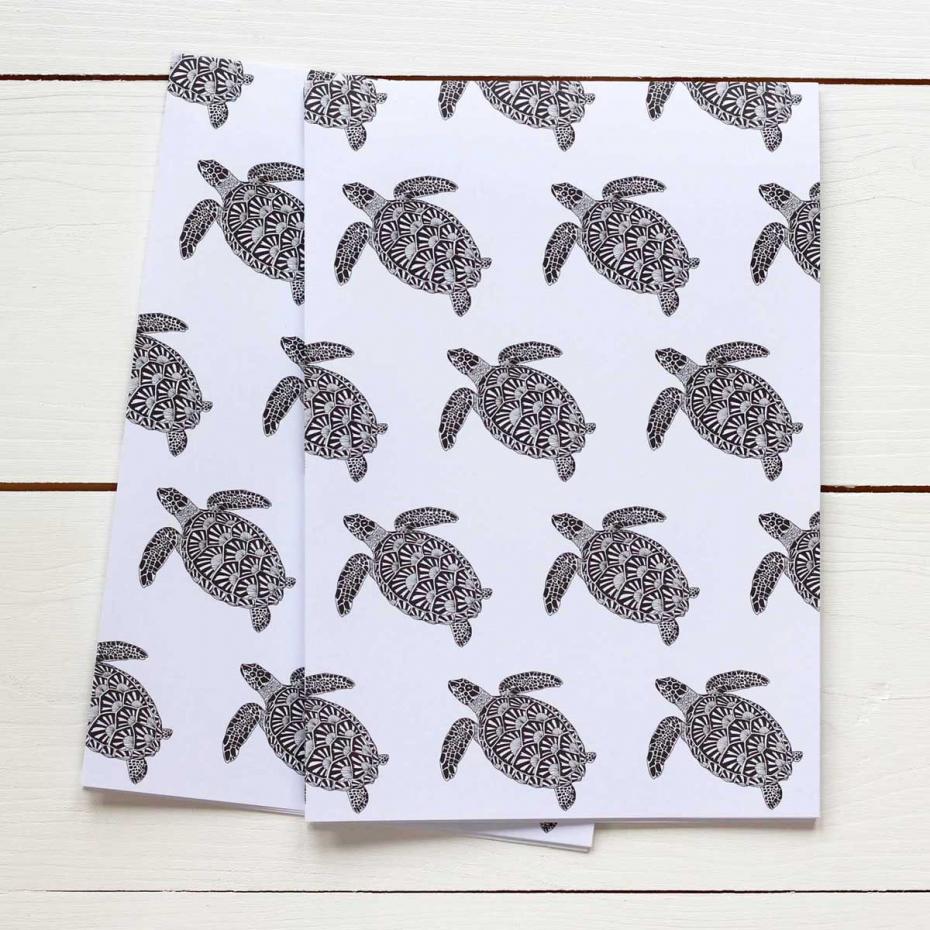 Turtle Gift Wrap Two Sheet Pack